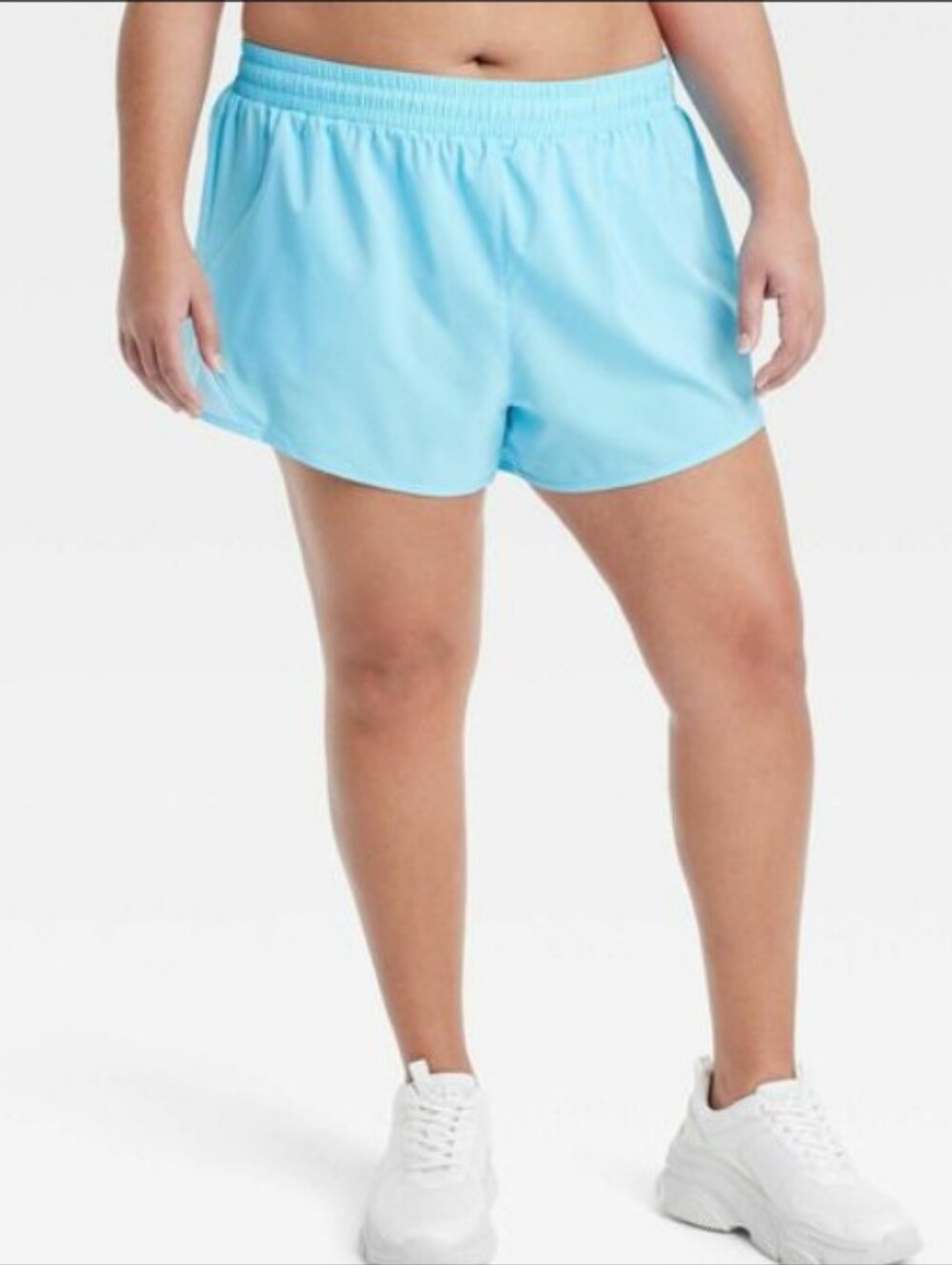All In Motion-Core Run Shorts Quick Dry (Light Blue 🩵)-XL - Picture 2 of 3